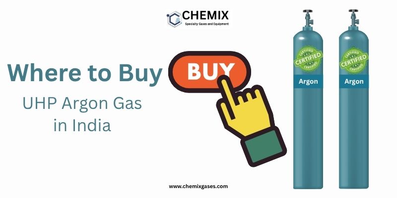 Where to Buy UHP Argon Gas in India